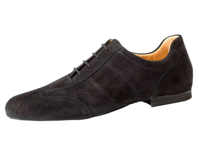 Herren Jazzschuhe Schwarz - Latin Tanzschuhe Aus Leder